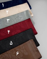 تصویر روسری ژاکارد سوزنی سایز 140-کد 3902 