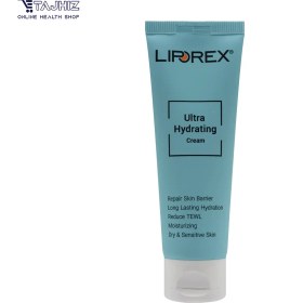 تصویر کرم آبرسان قوی پوست های خشک و حساس لیپورکس حجم 50 میلی لیتر Liporex Dry and Sensitive Skin Ultra Hydrating Cream 50ml