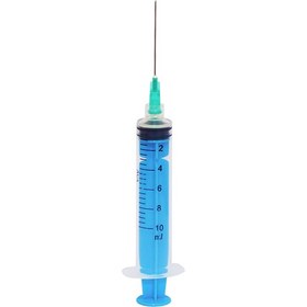 تصویر سرنگ آوا لوئرلاک ۱۰ سی سی ا Luer Lock 10cc Ava Syringe 