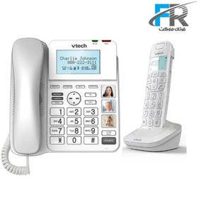 تصویر گوشی تلفن بی سیم وی تک مدل LS1650 Vtech LS1650 Corded & Cordless Phone