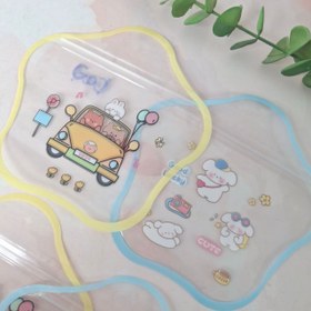 تصویر زیپ کیپ فانتزی ستاره - آبی 