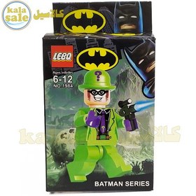 تصویر لگو ساختنی مینی فیگور مدل ریدلر LEBQ 1984 Riddler in Batman Series 