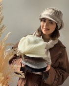 تصویر شال و کلاه فرانسوی نقابدار 99592 