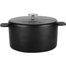 تصویر قابلمه چدنی نالینو مدل هوگو Hugo (سایز 24) Nalino Cast-Iron Pot Size 24 Hugo