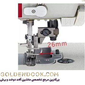 تصویر چرخ خیاطی راسته دوز تیغ دار کامپیوتری رویانگ مدل RY-E580-D4 