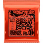 تصویر سیم گیتار الکتریک ERNIEBALL SKINNY TOP HEAVY BOTTOM NICKEL WOUND 10-52 