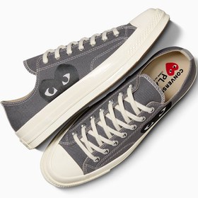 تصویر Converse x Comme des Garçons PLAY Chuck 70 Low Top grey 