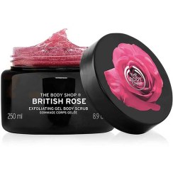 تصویر اسکراب بدن بادی شاپ مدل british rose حجم 250 میلی لیتر ا Body Shop Body Scrub British Rose model 250ml Body Shop Body Scrub British Rose model 250ml