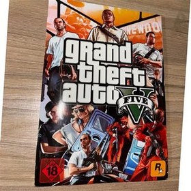 تصویر سی دی cd gta vکامپیوتر 