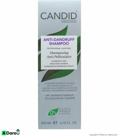 تصویر شامپو ضد شوره کاندید مناسب موی خشک و ملایم 200 میل candid anti-dandruff shampoo 200 ml