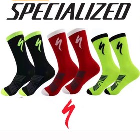 تصویر جوراب دوچرخه سواری Specialized 