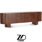 تصویر میز تلویزیون چوبی مدل آتنا 