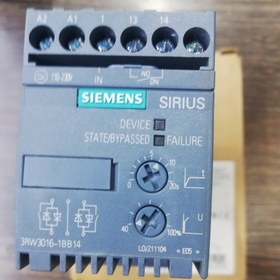 تصویر سافت استارتر زیمنس 4 کیلووات 9 آمپر مدل 3RW3016_1BB14 (آکبند) Siemens 4KW Soft STARTER model: 3RW3016_1BB14