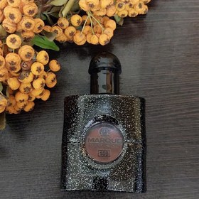 تصویر عطر جیبی زنانه ایو سن لورن بلک اوپیوم برند مارکویی کالکشن کد 109 