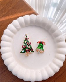 تصویر گل سینه درخت کریسمس 