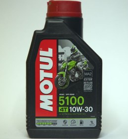 تصویر روغن موتور سیکلت موتول 5100 مدل 10W30 ا Motol Motorcycle Oil 5100 