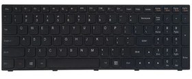 تصویر Keyboad Lenovo G50-70 با فريم مشکي 