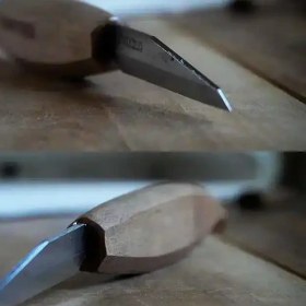 تصویر چاقوی چوب تراشی اورامان مدل مستقیم SD3 