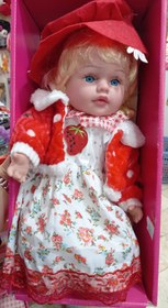 تصویر عروسک آواز خوان ۱۶ اینچ طرح سرامیکی 