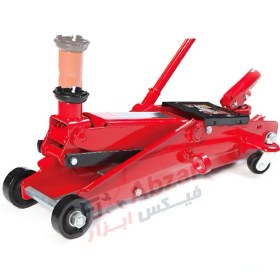 تصویر جک سوسماری 3 تن بیگ رد مدل T83006F خودرو شاسی بلند 3T Trolley Jack Big Red Model T83006F