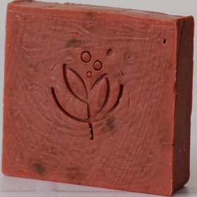 تصویر صابون گل انار پرستش Pomegranate soap