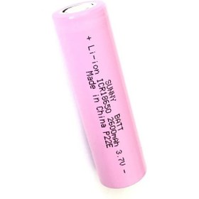 تصویر باتری 18650 لیتیوم-یون SUNNY BATT 2600mAh – 3/7v – 3C 