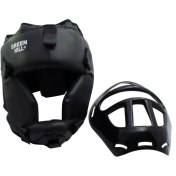 تصویر کلاه بوکس و کیک بوکس نقاب خور - مشکی / همراه با نقاب Venom