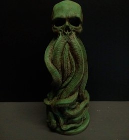 تصویر مجسمه اسکلت هشت‌ پا Octopus skeleton statue