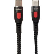 تصویر کابل تایپ سی سی بای مدل K3 Saybuuy K3-C USB-C Cable 1m