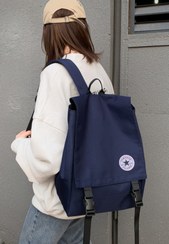 تصویر کوله پشتی کانورس رنگ سرمه ای ضدآب Converse backpack navy