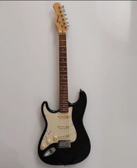 تصویر گیتار الکتریک چپ دست Stagg S300 LH BK 