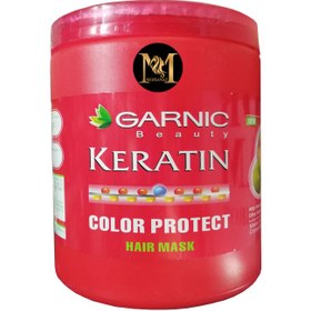 تصویر ماسک مو کراتینه گارنیک مدل Color Protect حجم 800 میلی لیتر 