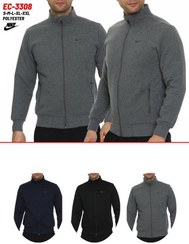 تصویر سویشرت مردانه نایکی مدل EC3308 رنگ مشکی، سرمه ای و طوسی 