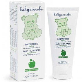 تصویر خمیر دندان کودک ایتالیایی بیبی کوکول Babycoccole Shampoo Banana با طعم موز 75 میل 