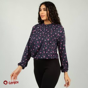 تصویر بلوز زنانه گل ریز افراتین75453 