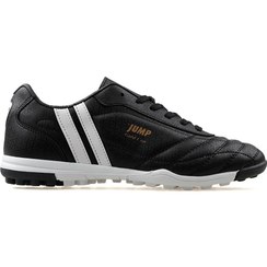 تصویر کفش‌ فوتبال مردانه مشکی مدل 13258 برند jump 13258 Black Men's Football Shoes