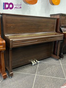 تصویر پیانو آکوستیک شومان گردویی مات 121 Schumann acoustic piano matte walnut 121