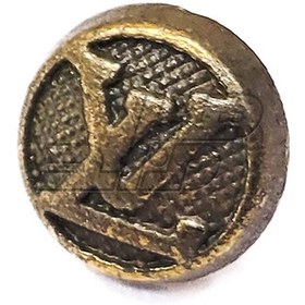 تصویر پرچ زیر و رو طرح LOUIS VUITTON رنگ زردقلم 