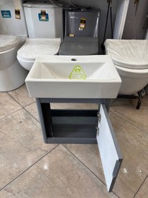 تصویر کابینت روشویی آتیلا سنگ سینا سایز ۴۶×۳۱ 