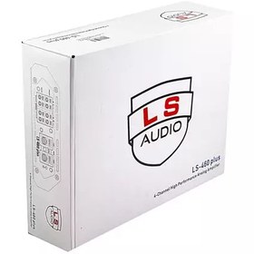 تصویر آمپلی فایر ال اس مدل LS460Plus چهار کانال فن دار 