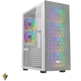 تصویر کیس گیمینگ کامپیوتر اوست مدل GT-AV402-FB AWEST GT-AV402-FB Computer Case