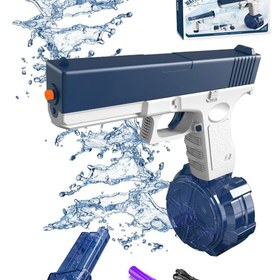 تصویر کلت آبپاش رگباری شارژی همراه دو مخزن آب ELECTRIC WATER GUN