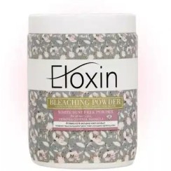 تصویر پودر دکلره آیس الوکسین حجم 500 گرم Eloxin Ice Dust Free Bleaching Powder 500G