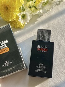 تصویر دکلن مردانه مونارچی مدل black thunder black thunder