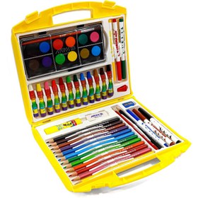 تصویر کیف نقاشی آریا 48 تکه 4 رنگ Arya Painting Set_اسباب بازی 