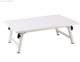 تصویر میز چند منظوره تاشو مهر تجهیز متوسط - سفید - مشکی 