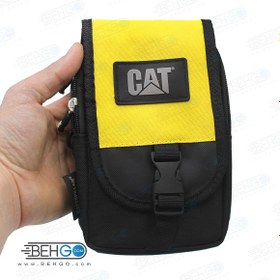 تصویر کیف موبایل ، لوازم و کیف پاور بانک مدل کت 2s کیف گردنی ،دوشی و کمری CAT 2s Mobile Accessories Bag 