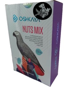تصویر غذای کاسکو و طوطی های بزرگ اوشکایا ا Oshkaya Nuts Mix For Large Parrots Oshkaya Nuts Mix For Large Parrots