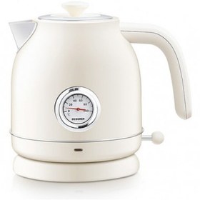 تصویر کتری برقی کیوکوکر مدل QS-1701 QCOOKER QS-1701 Electric Kettle Stainless Steel