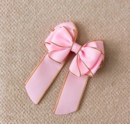 تصویر گلسر گیره مو پرنسسی ترند پینترست | خرید گلسر دخترانه زیبا - صورتی 